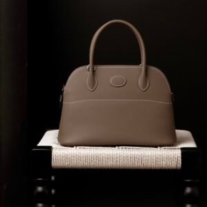 Hermès Bolide 27 18 Etoupe Epsom PHW