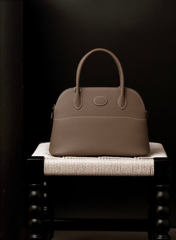 Hermès Bolide 27 18 Etoupe Epsom PHW