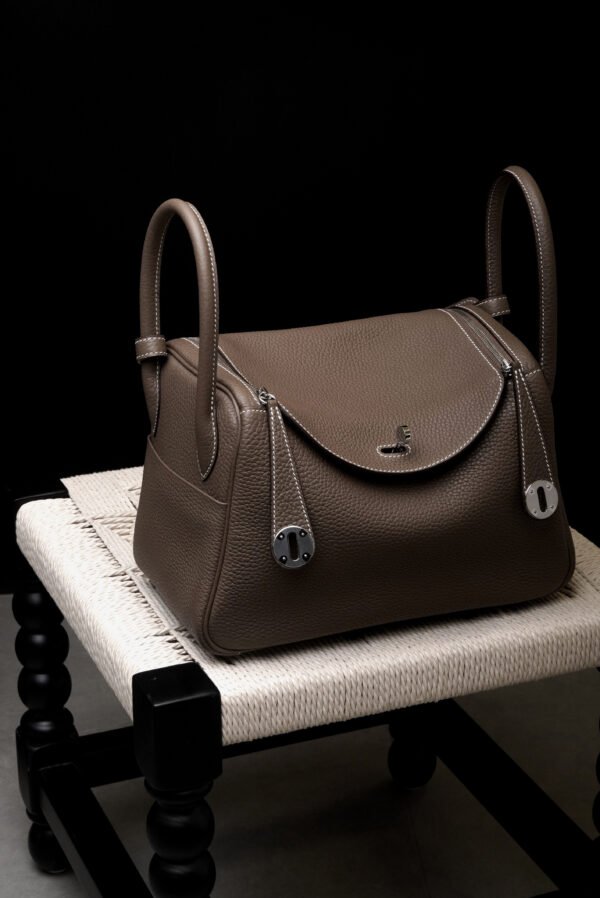 Hermès Lindy 26 18 Etoupe TC PHW - Image 12